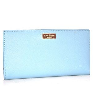 kate spade blue cedar street stacy wallet